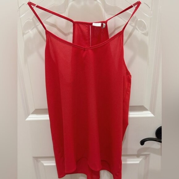 Tops - Red Paper Crane tank top,‎ size small